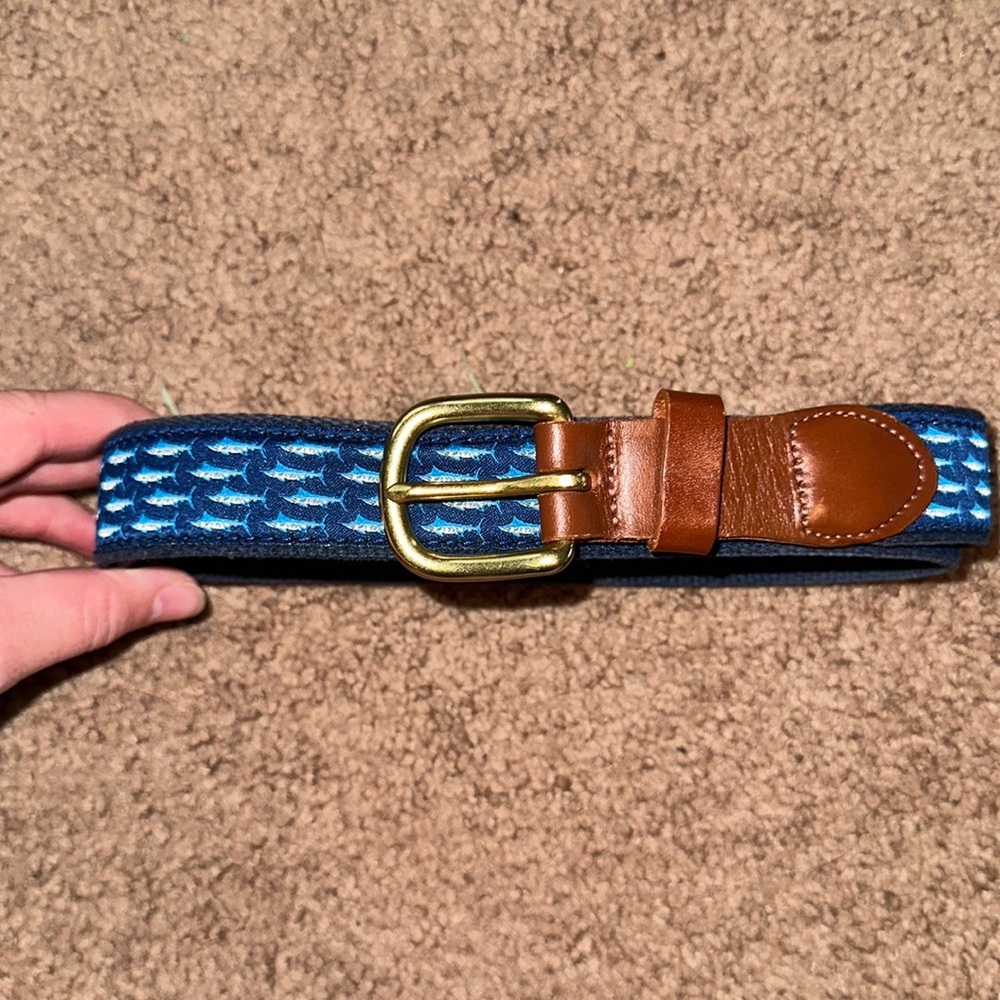Leather Marlin Belt